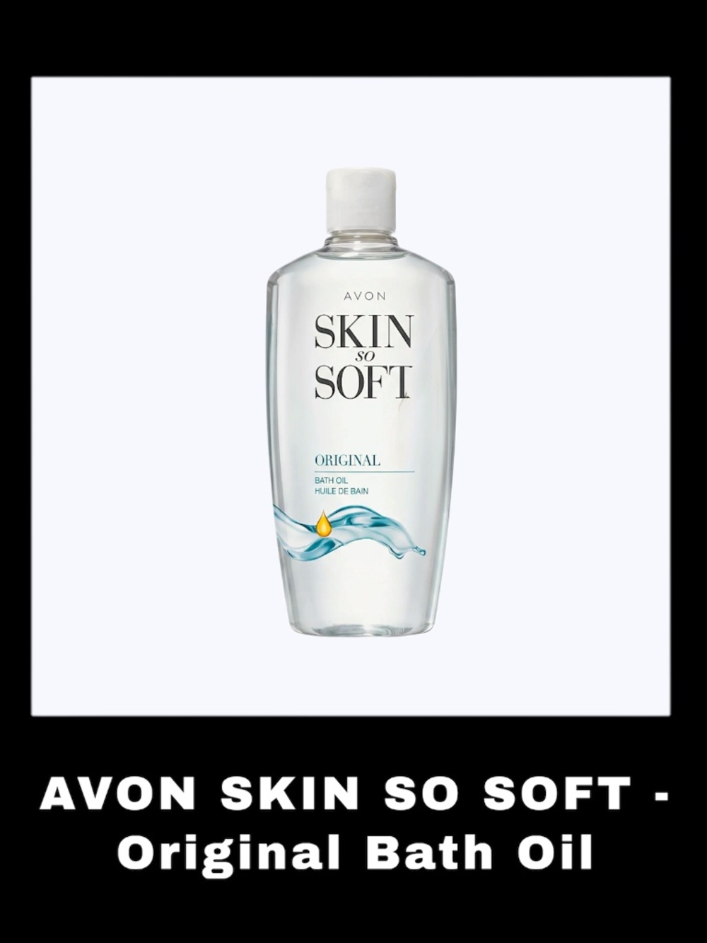 AVON SKIN SO SOFT - Original 16.9 Fluid Ounces Bath Oil